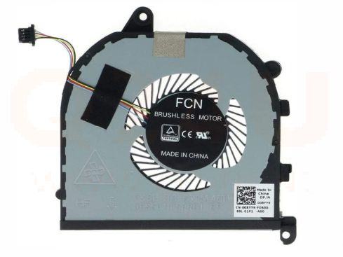 Dell XPS 15 9570 Precision 5530 M5530 series CPU koeler - 008YY9 - 4 pin