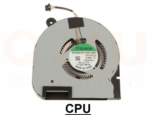 Dell G7 7700 CPU koeler - WMJ4N - 4 pin