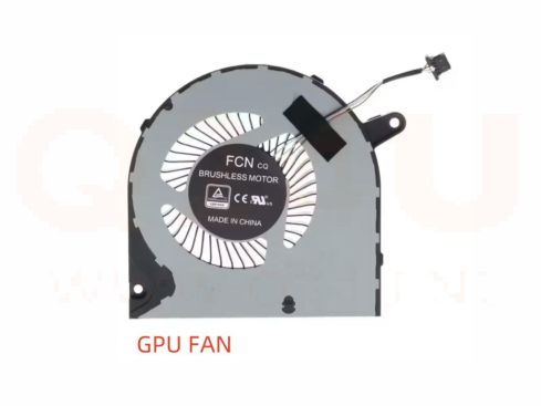 Dell G5 15 5500 5505 G3 3500 GPU koeler - 4 pin - 0F3DF0