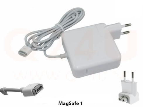 Q24U - OEM, Apple laptop oplader 16.5v, 3.65a - MagSafe 1 - square