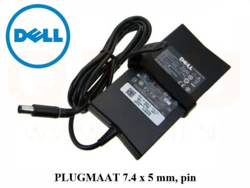 Dell laptop oplader 19.5v, 4.62a 90 watt - 7.4 x 5.0 mm met pin - gebruikt