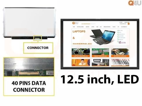 Scherm 12.5 INCH, 1366 X 768, LTN125AT01-201 - Mat