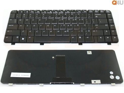 Compaq - HP 530 500 510 520 615 series laptop toetsenbord, US - zwart
