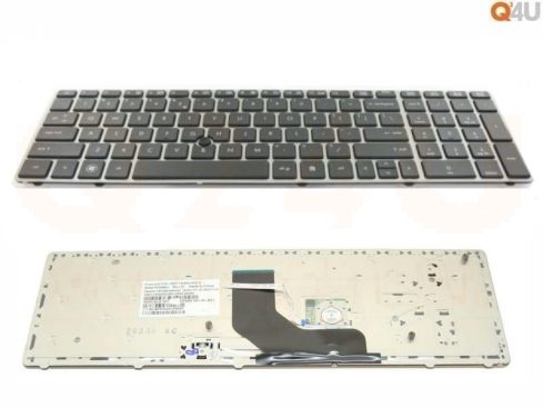 HP EliteBook 8560p ProBook 6570b series laptop toetsenbord, US - zwart