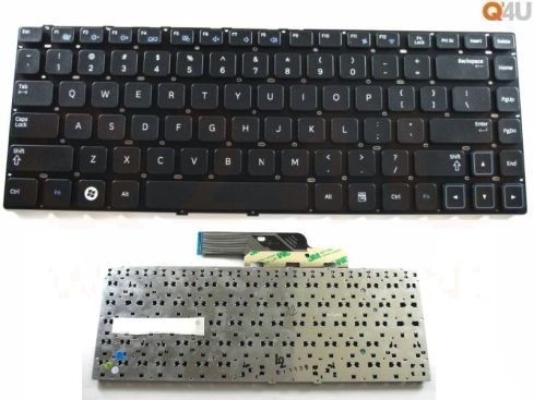 Samsung NP300E4A series laptop toetsenbord, US - zwart