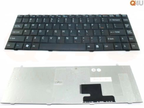 Sony VAIO VGN-FZ series laptop toetsenbord, US - zwart