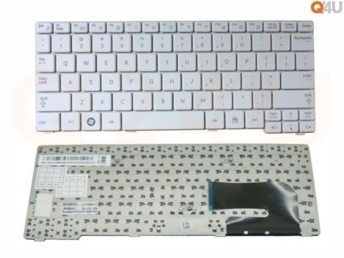 Samsung N145 N150 series laptop toetsenbord, US - wit