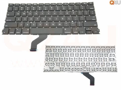 Apple MacBook Pro A1425 series laptop toetsenbord, US - zwart