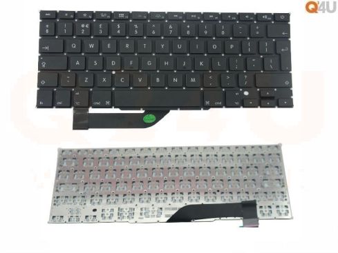 Apple MacBook Pro A1398 series laptop toetsenbord, NL - UK - zwart