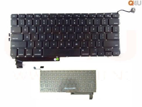 Apple MacBook Pro A1278 series toetsenbord, US - zwart