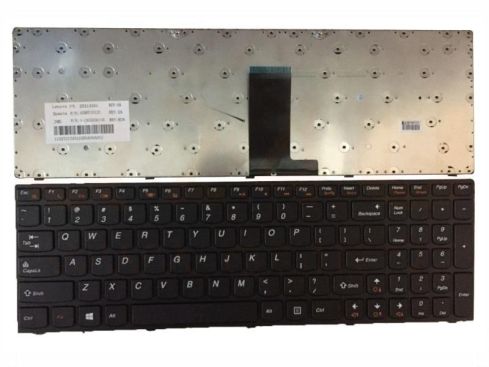 Lenovo M5400 B5400 series laptop toetsenbord, US - zwart - zwart frame
