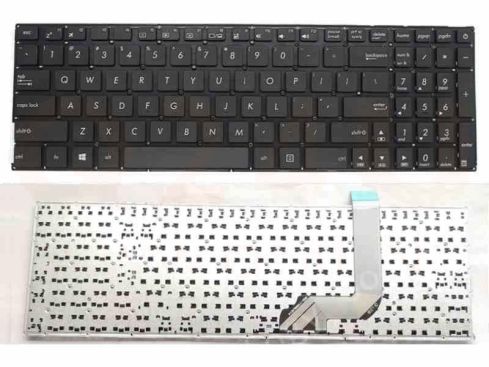 ASUS VivoBook A542 K542 series laptop toetsenbord, US - zwart