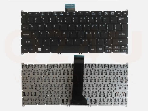 Acer Aspire V5-122 V5-132 V3-371 E3-111 series laptop toetsenbord, US - zwart - zonder licht