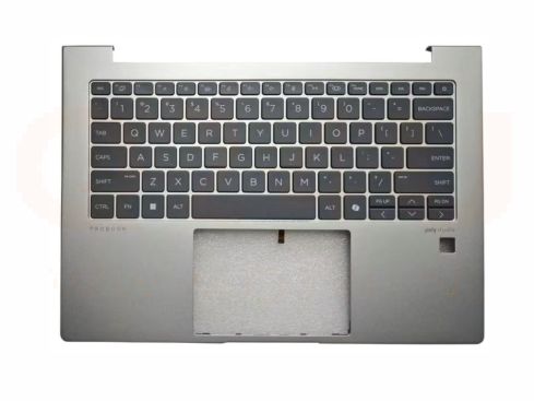HP Probook 4 G1i 14 440 G11 445 G11 US qwerty toetsenbord top case - licht