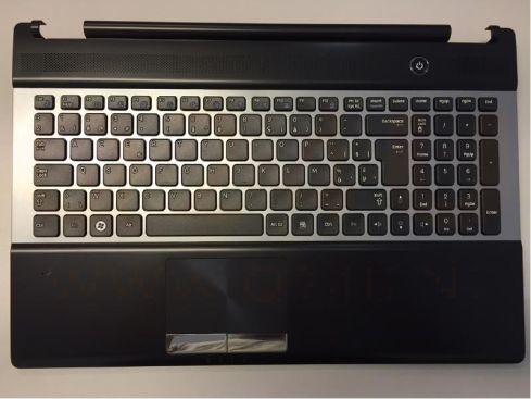 Samsung RC530 series laptop toetsenbord top case, BE AZERTY - zwart