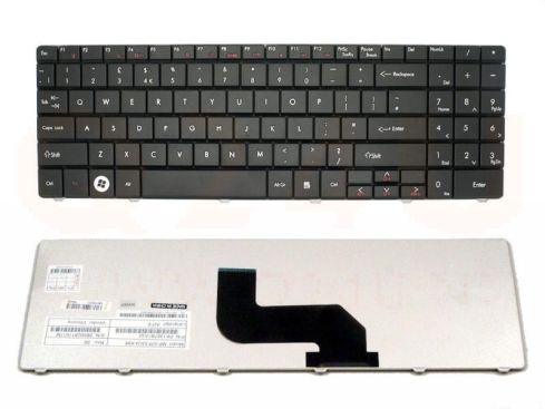 Packard Bell EasyNote TJ65 LJ65 LJ61 LJ71 TJ73 TJ65 series laptop toetsenbord, UK - zwart