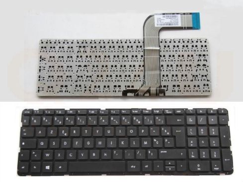 HP Pavilion 15-p series toetsenbord, FR AZERTY - zwart - zonder licht