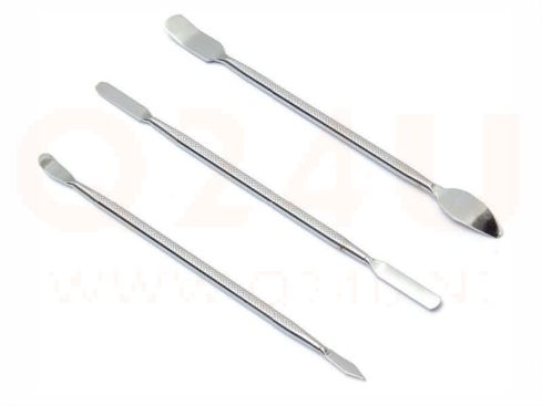 3x Metalen opening gereedschap