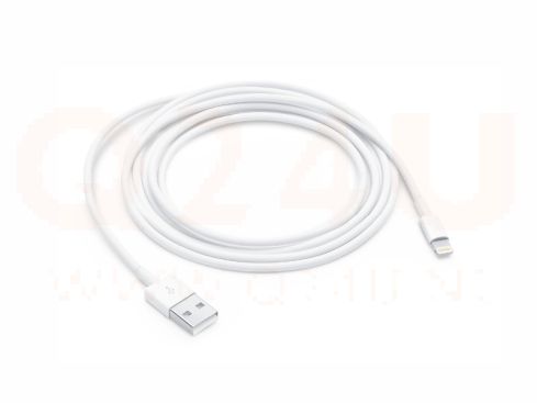 Apple USB - lightning kabel, 2 meter - wit