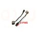 HP DC Jack 7.4 x 5 mm, 710431-FD1 - 8 pin