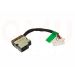 HP Pavilion 13-S 14-AL 15-AW 15-BK 15-BR 15-CR M3-U DC Jack 4.5 x 3.0 mm - 799735-F51 - 7 pin