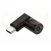 DC 4.3 x 3.0 mm naar USB-C adapter, 65 watt max