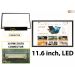 Scherm 11.6 inch, 1366 x 768, B116XAN03.2 - Glanzend