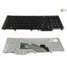 Dell Latitude E5520 E6520 Precision M6600 laptop toetsenbord, US - zwart - zonder licht