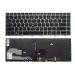 HP EliteBook 840 745 846 G5 G6 series laptop toetsenbord, US - zwart - met licht en pointer