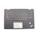 Lenovo Thinkpad X1 Yoga 2nd Gen 2 - top case - US qwerty - licht - zwart - 01HY810