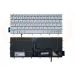 Dell XPS 13 9380 9370 9305 7390 XPS 13 9380 9370 9305 US qwerty toetsenbord - wit - licht - 0FVW9W